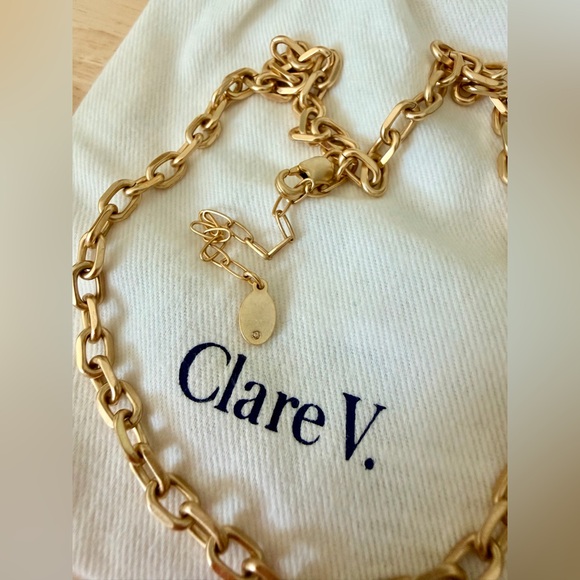 Clare V charm chain necklace NWT - Picture 6 of 9